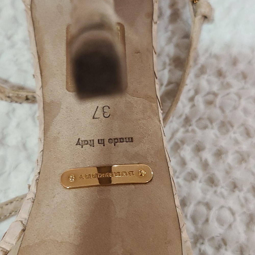 Burberry Python Platform Sandal - Picture 11 of 11